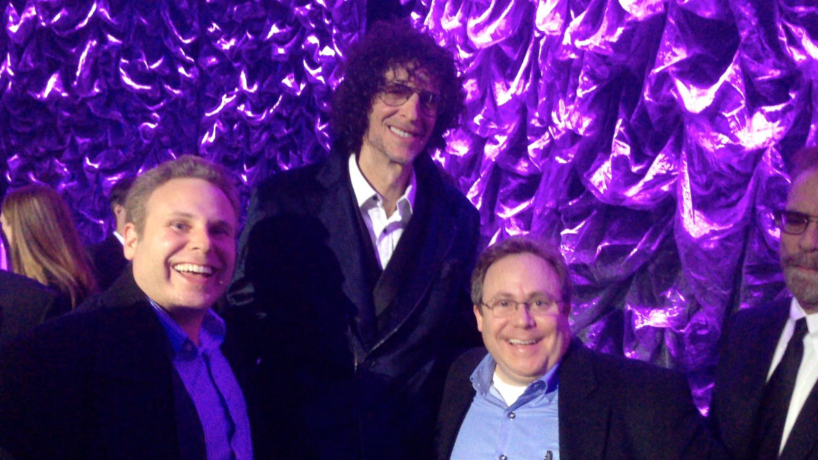 Radioactive Media Team Jeff, Steve, and Howard Stern