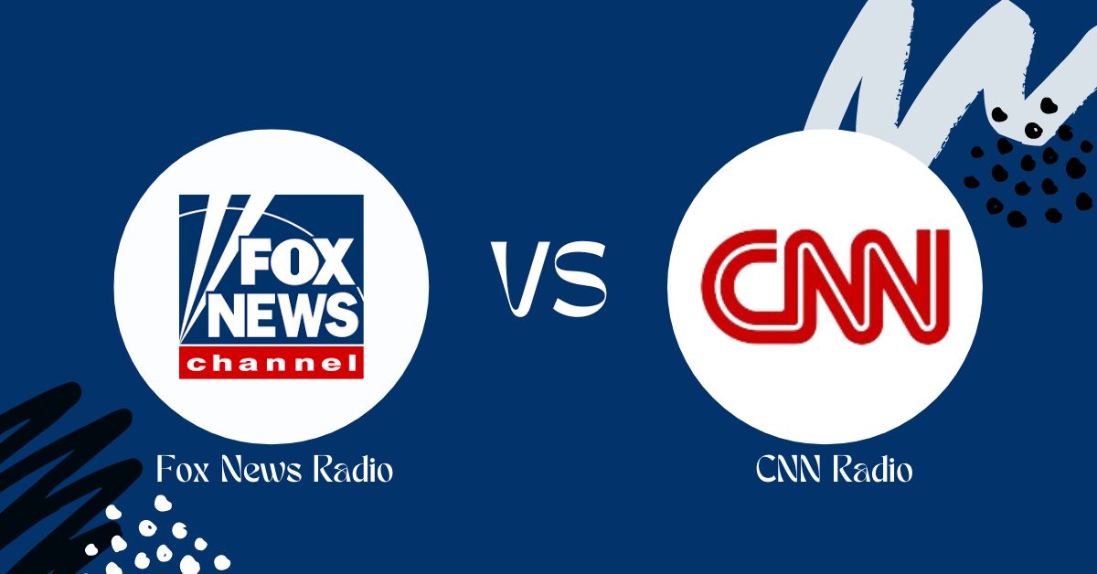 A comparison of CNN vs Fox News radio